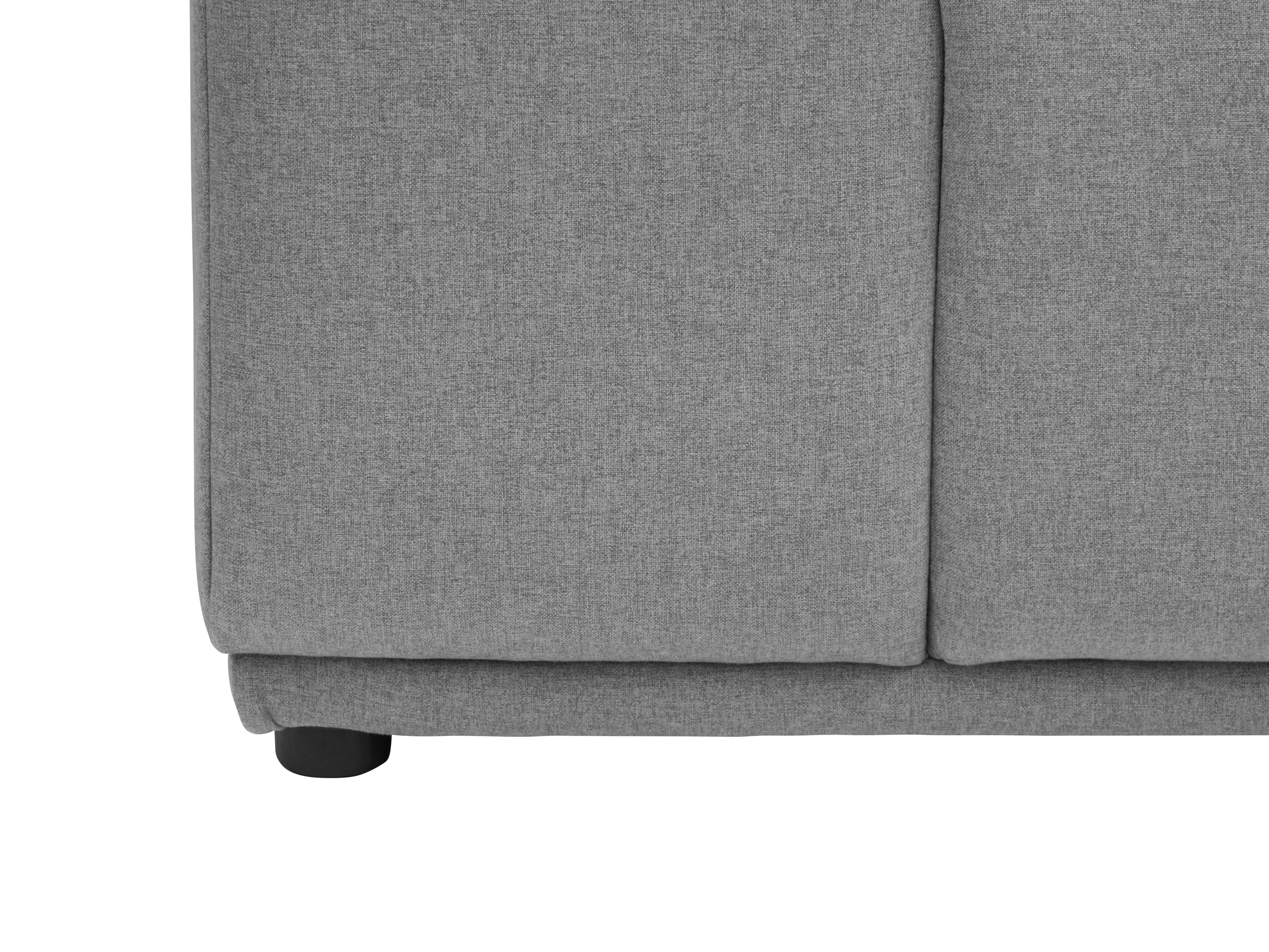 Milan Left Arm Unit - Slate (Fabric) - 7