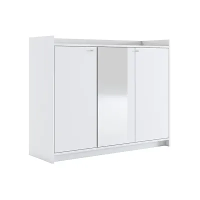 (As-is) Vans Mirror Shoe Cabinet 1.2m - 1