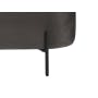 Hilary Storage Bench 0.9m - Warm Grey (Velvet) - 6