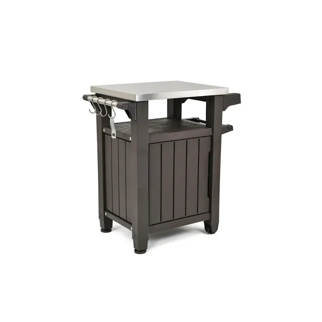 Unity BBQ Buffet Storage Outdoor Table- Graphite - 9