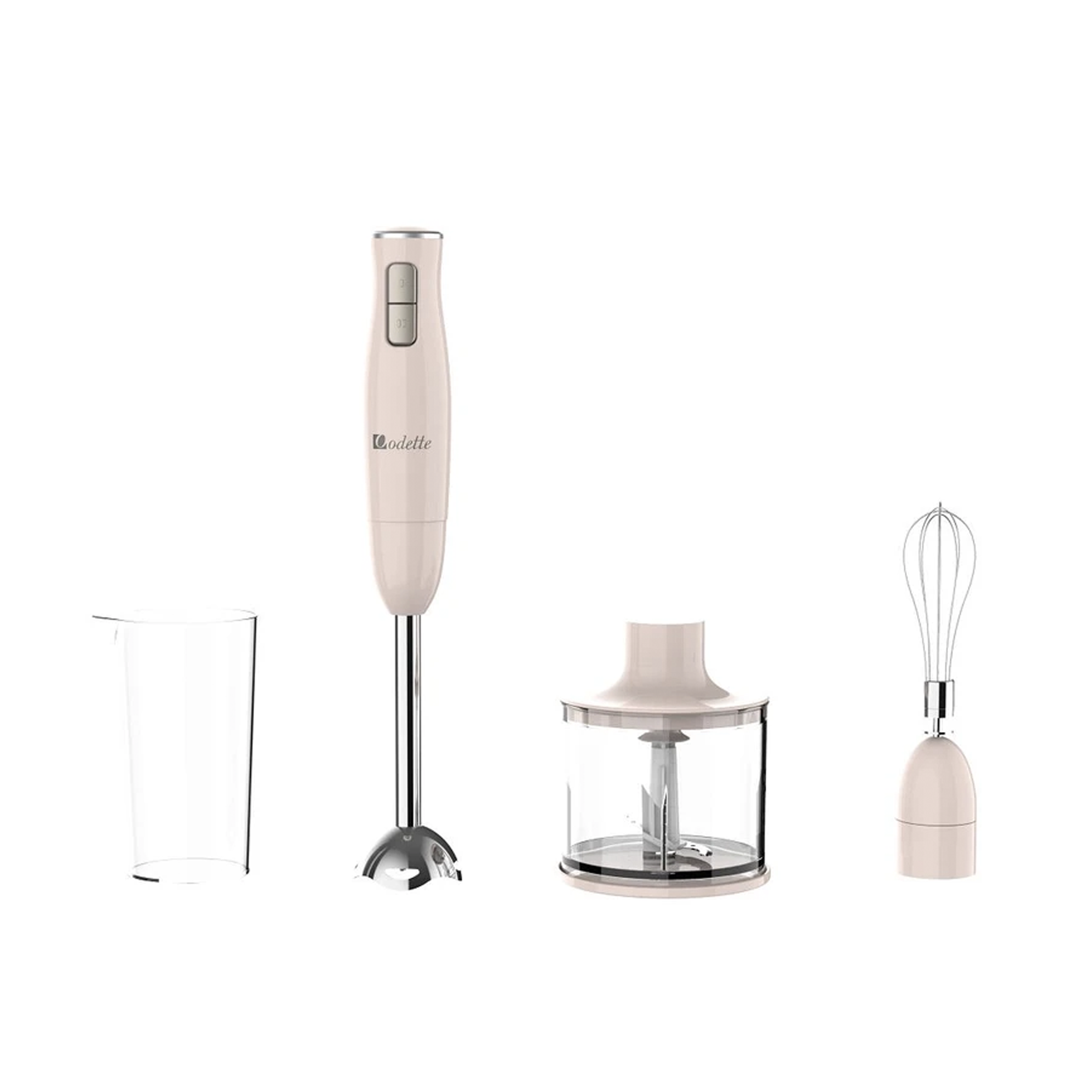 Odette Multifunction Immersion Handheld Blender - Pink
