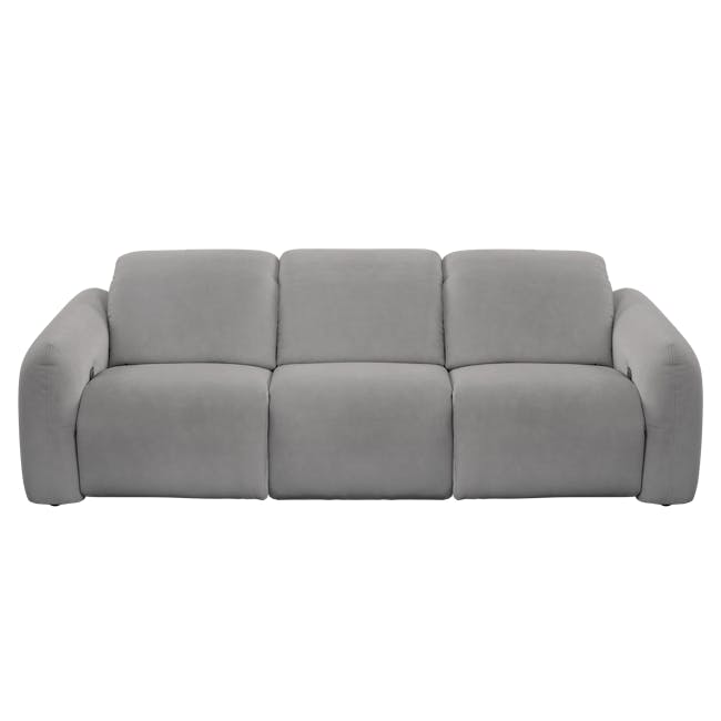 Harmony 3 Seater Power Recliner Sofa - Night Sky (Scratch Resistant) - Zero Wall - 3