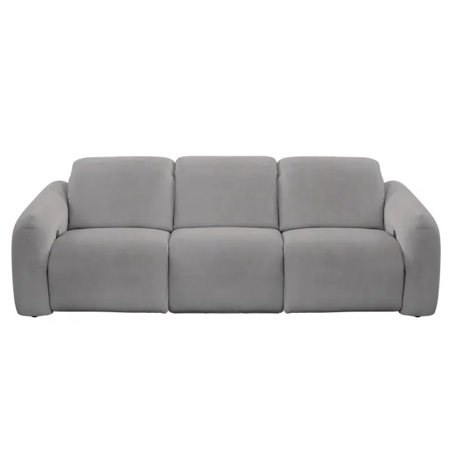 Harmony 3 Seater Power Recliner Sofa - Night Sky (Scratch Resistant) - Zero Wall - 3