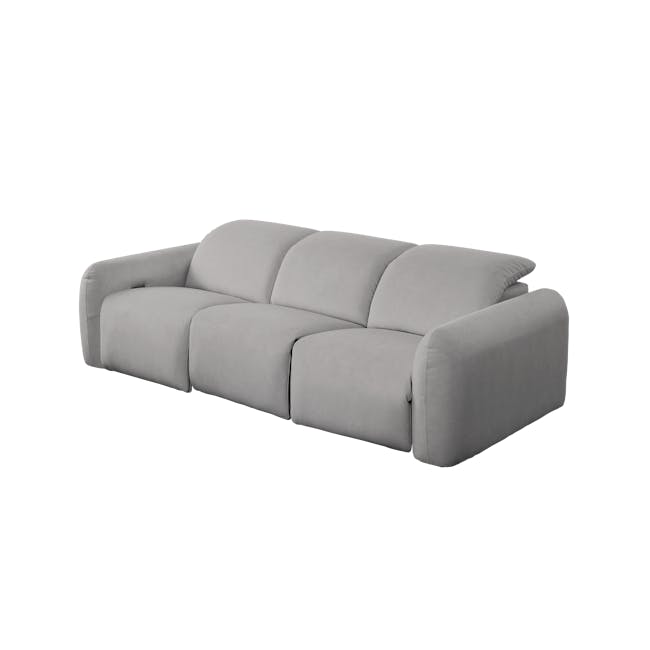 Harmony 3 Seater Power Recliner Sofa - Night Sky (Scratch Resistant) - Zero Wall - 14