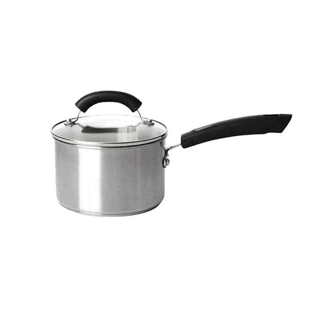 Meyer Centennial IH Stainless Steel Saucepan with Glass Lid (2 Sizes) - 0