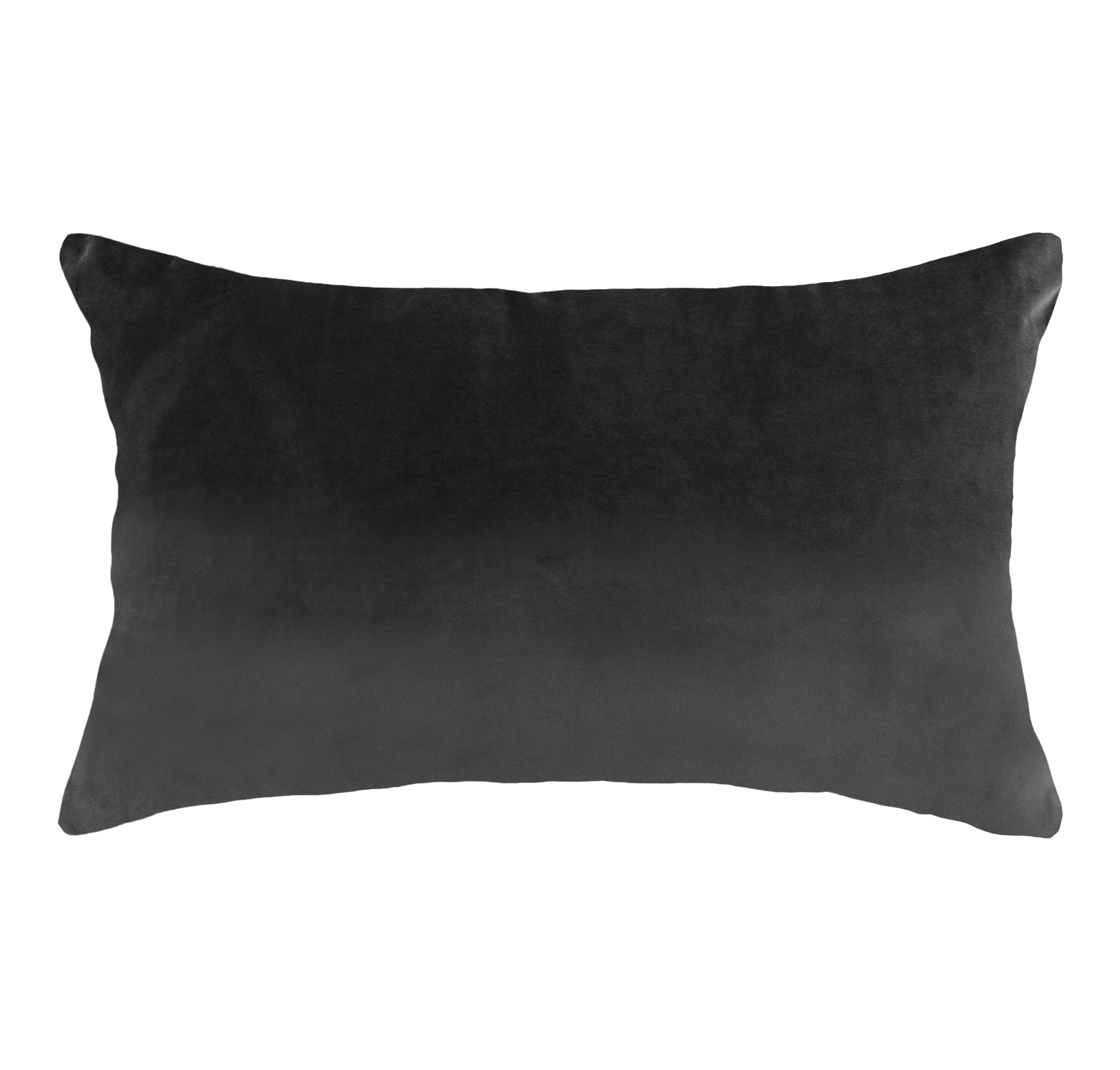 Alyssa Velvet Lumbar Cushion Cover Grey, Cushion Covers by HipVan HipVan