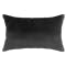 Alyssa Velvet Lumbar Cushion Cover - Grey
