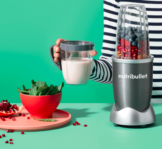 NutriBullet 600W Personal Blender Grey, NutriBullet HipVan