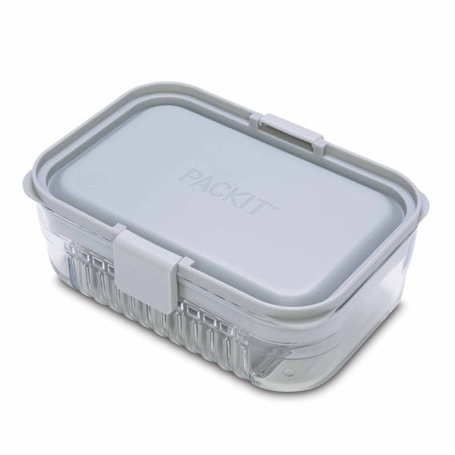 PackIt Mod Lunch Bento Container - Grey - 4