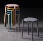 Olly Monochrome Stackable Stool - Black - 3