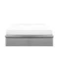 ESSENTIALS Queen Storage Bed - Pebble (Eco Clean Fabric)