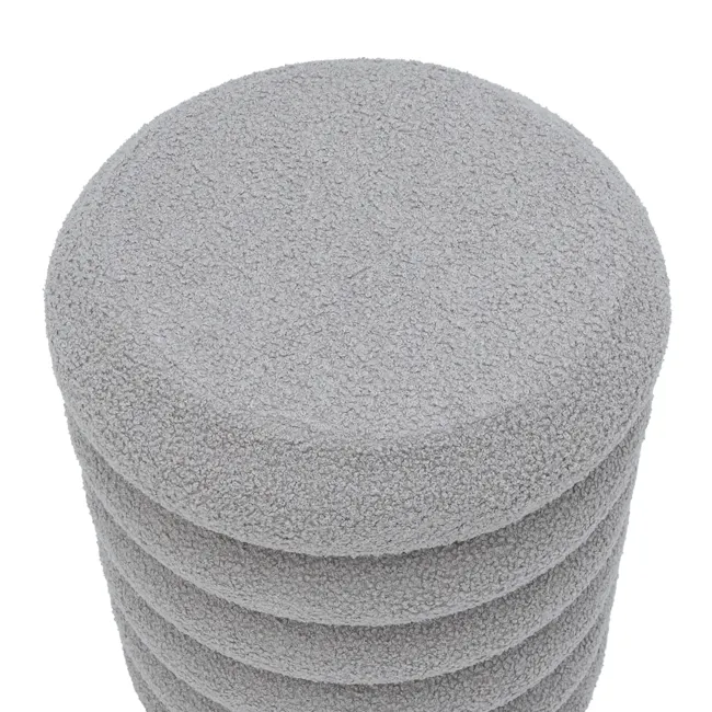 Dolly Storage Stool - Grey - 5