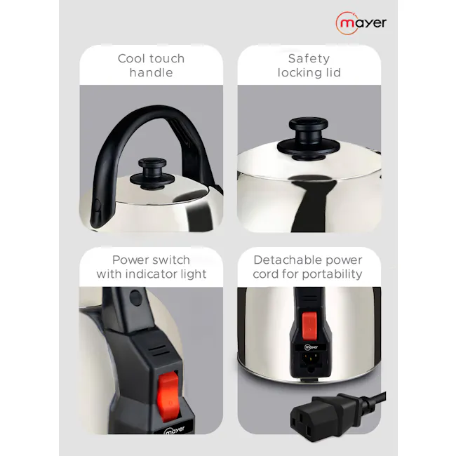 Mayer 4.8L Electric Kettle MMEK468 - 5
