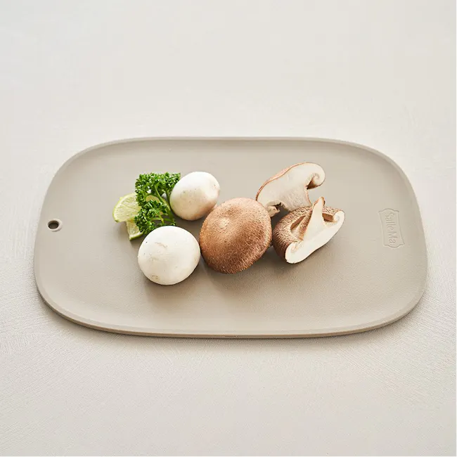 SalleMa Macaron TPU Cutting Board Set (Salt Grey) - 5