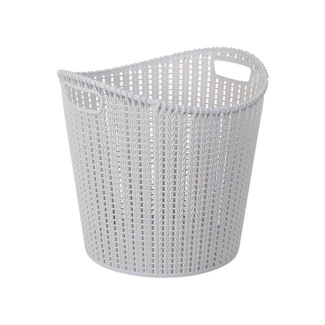 Alice Laundry Basket - Grey - 0