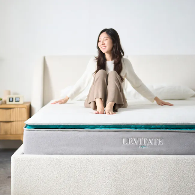 LEVITATE Mattress + 40% off Premium Memory Foam Pillows - 2