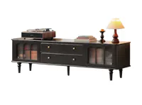 Colle TV Console 2m - Black Ash