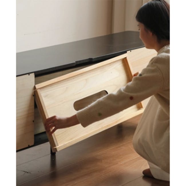 Colle TV Console 2m - Black Ash - 6