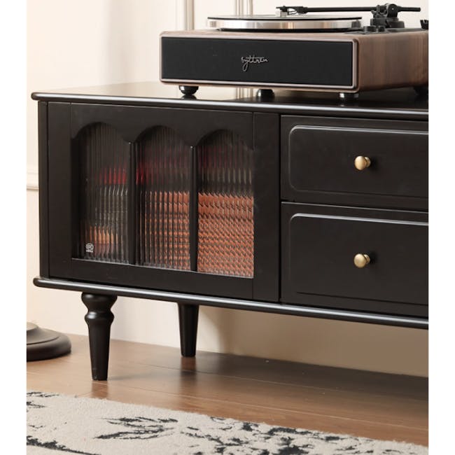 Colle TV Console 2m - Black Ash - 11