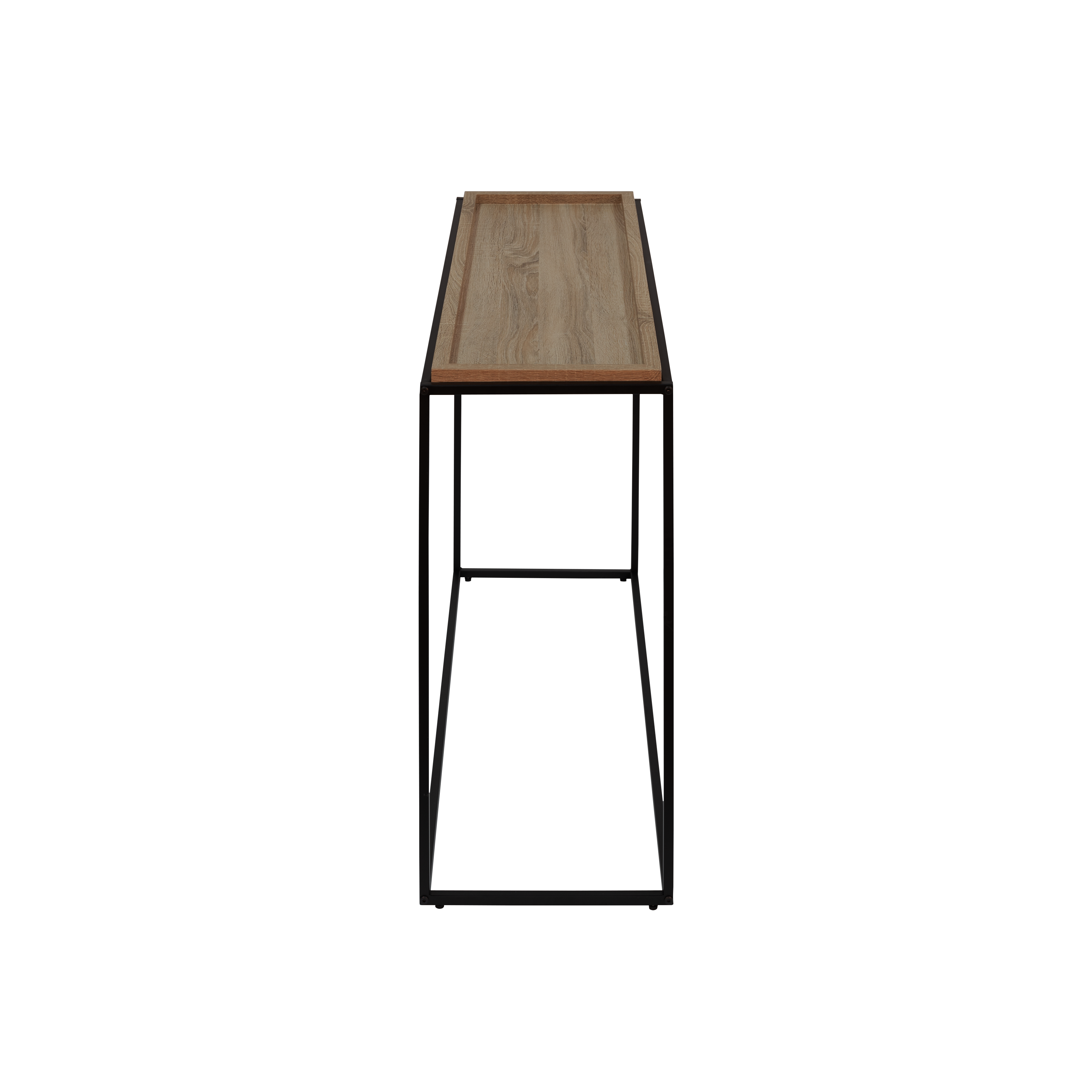 tall square console table