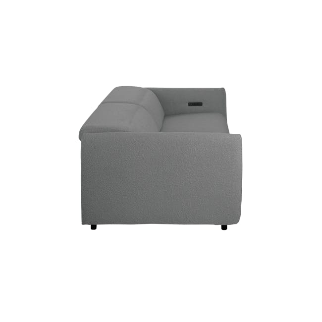 Rowan 3 Seater Recliner Sofa - Dark Grey - 4