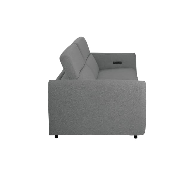 Rowan 3 Seater Recliner Sofa - Dark Grey - 5