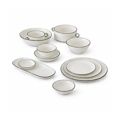 Bodi 42pc Ceramic Dinnerware Set