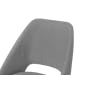 Kabira Mid Back Office Chair - Stone Grey (Fabric) - 4