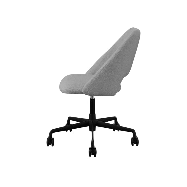 Kabira Mid Back Office Chair - Stone Grey (Fabric) - 2