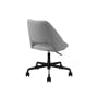 Kabira Mid Back Office Chair - Stone Grey (Fabric) - 3