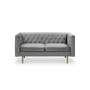 Cadencia 2 Seater Sofa - Anchor Grey (Velvet) - 0