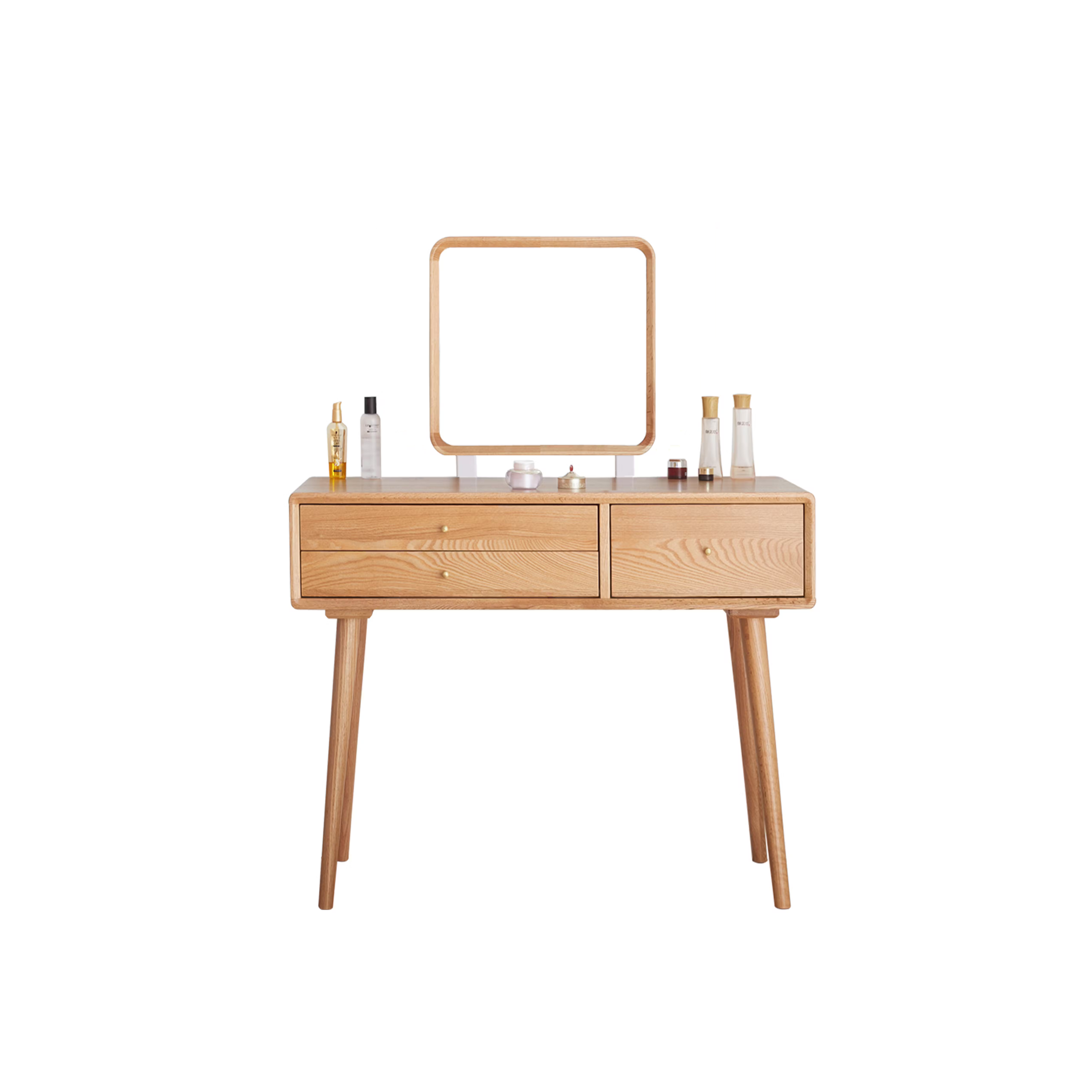 Yvonne Dressing Table with Mirror 0.75m