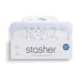 Stasher Reusable Silicone Bag - Snack - Clear - 9