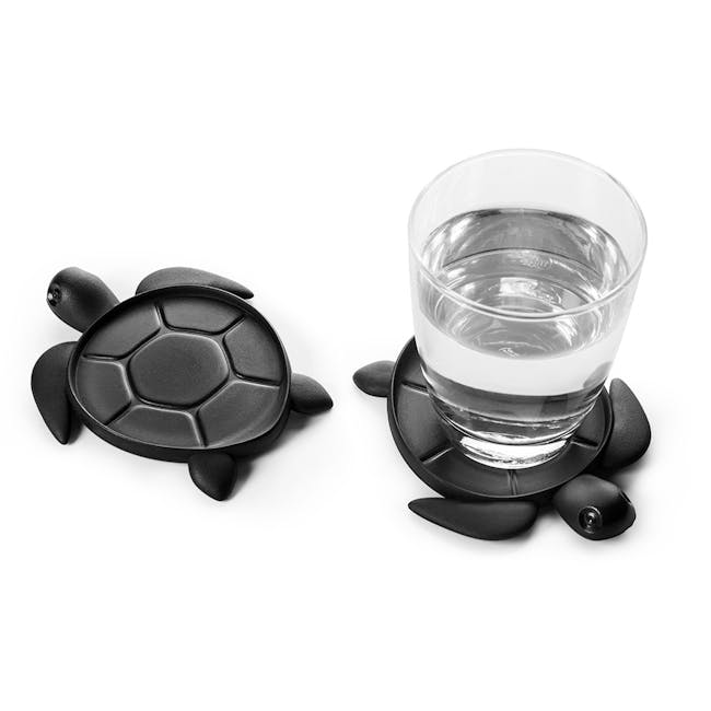 Save Turtle Coaster - Black - 6