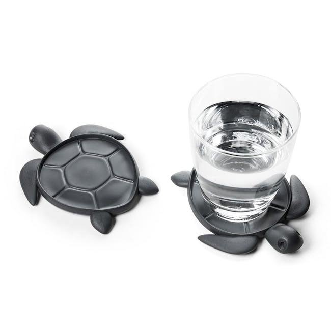 Save Turtle Coaster - Black - 5