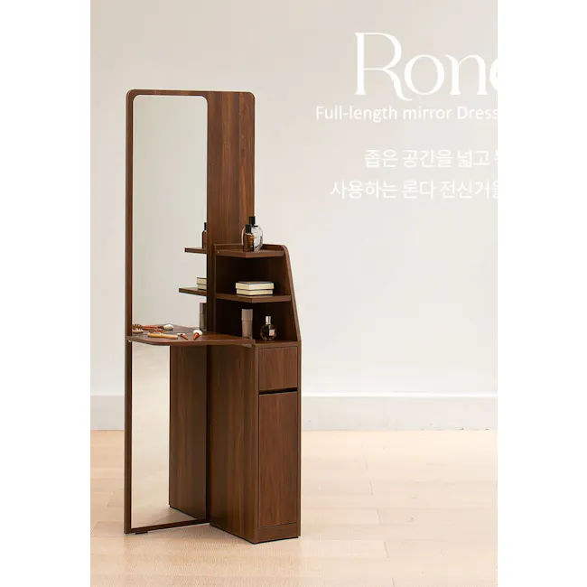 Ronda Dressing Table - Walnut - 2