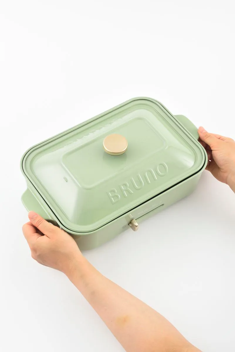 BRUNO Exclusive Bundles - Matcha Green Compact Hotplate +