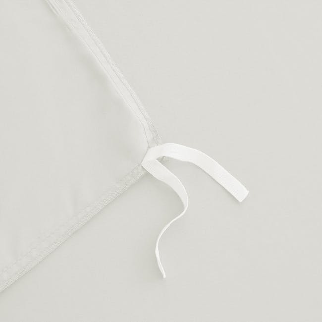 Robinsons Silky Soft Embroidered Microfibre Bed Set Core Collection - Ivory (4 Sizes) - 4