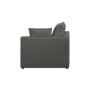 Russell 4 Seater Sofa - Dark Grey (Eco Clean Fabric) - 5