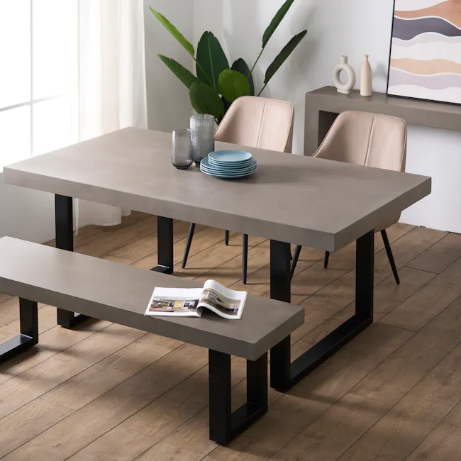 Titus Concrete Dining Table 1.8m - 5