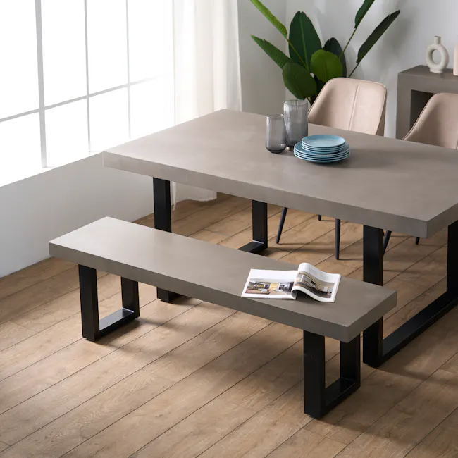 Titus Concrete Dining Table 1.8m - 8
