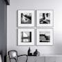 Vivian Maier Canvas Print with Black Frame 40cm x 40cm - Quiet Corner - 1