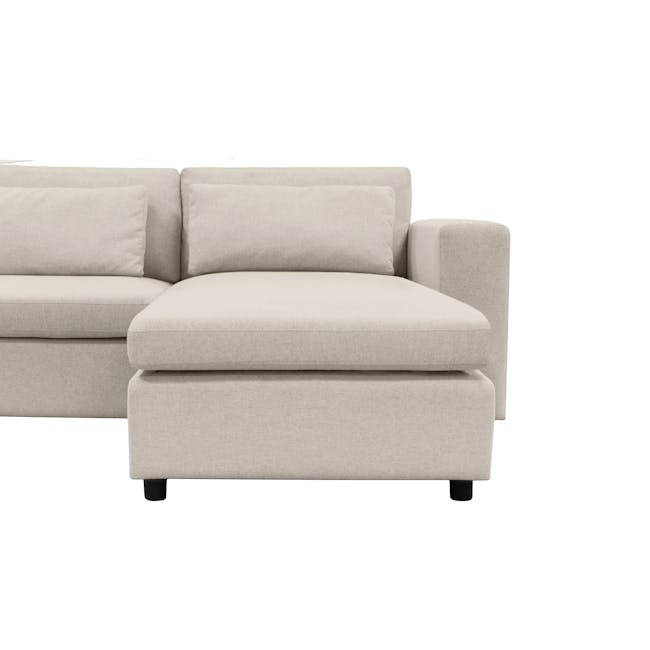 Wesley L-Shaped Sofa - Latte (Fully Removable Covers) - 5