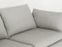 Astrid 3 Seater Sofa - Walnut, Ivory - 4