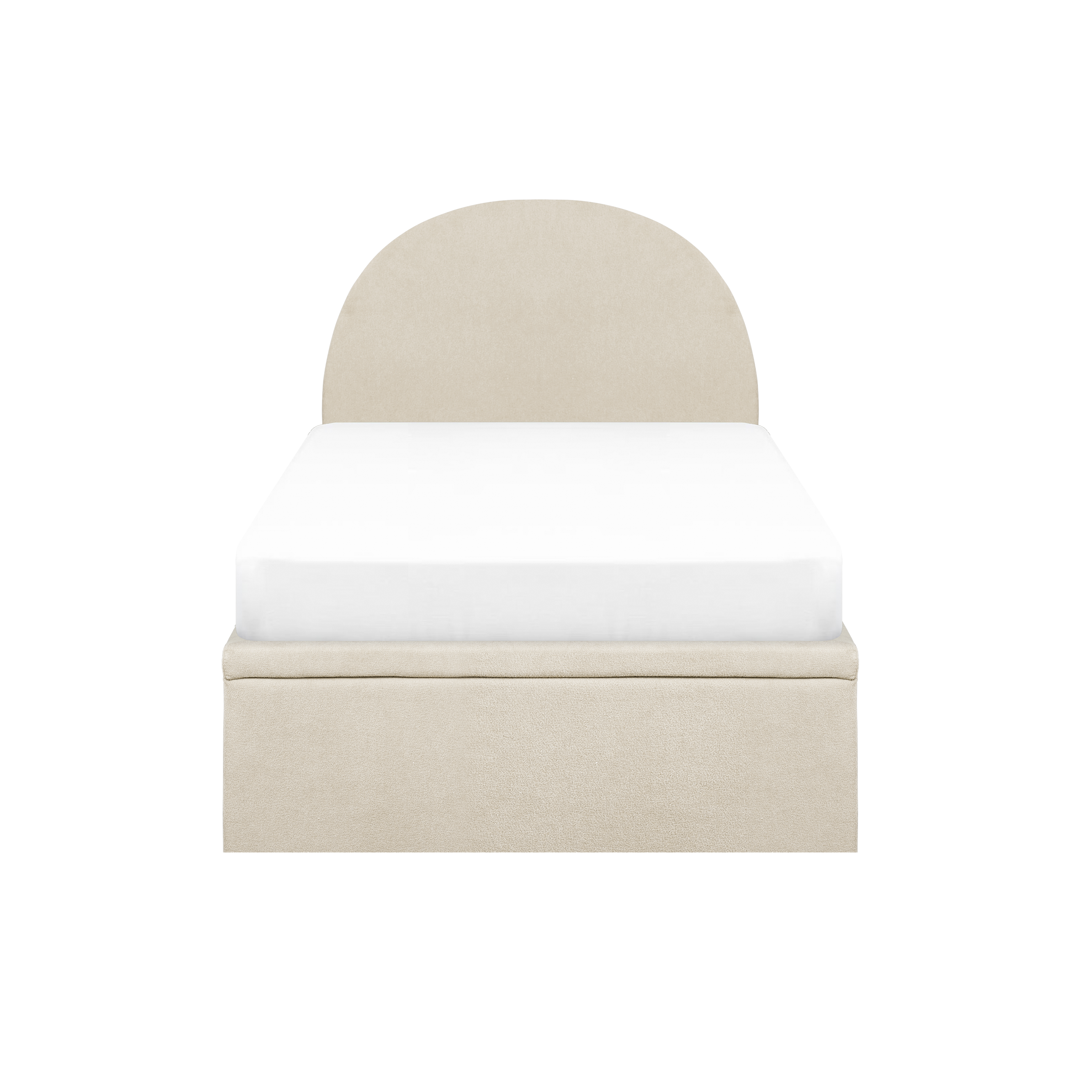 Aspen Super Single Storage Bed - Acru