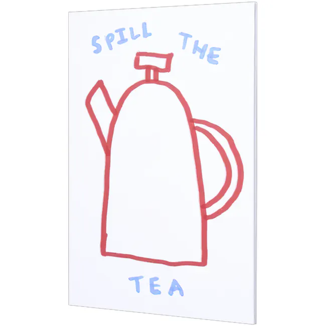Spill The Tea Wall Canvas 30 x 40 cm - 3