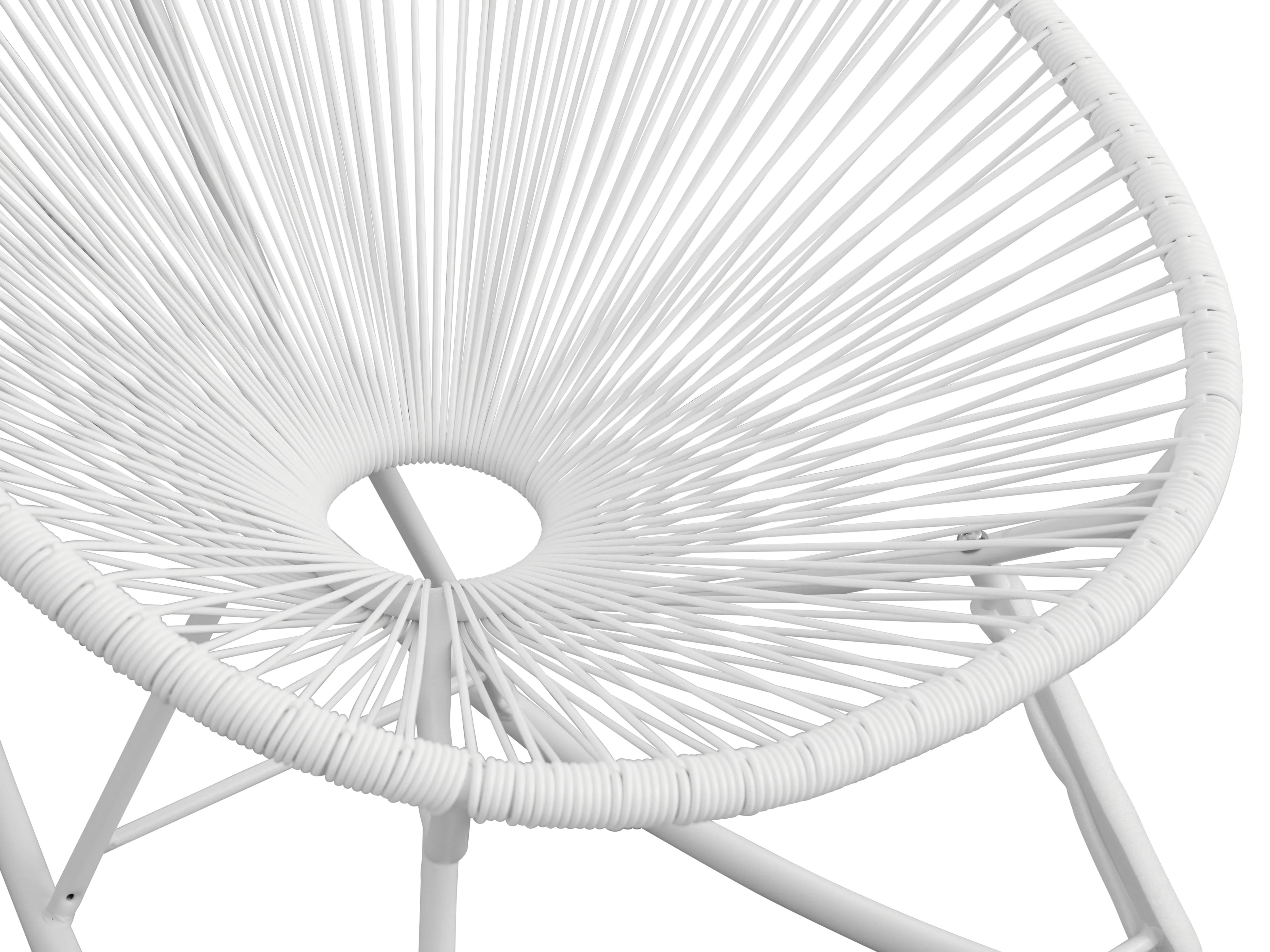 (As-is) Acapulco Rocking Chair - White - 7