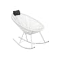 Acapulco Rocking Chair with Side Table - White - 1
