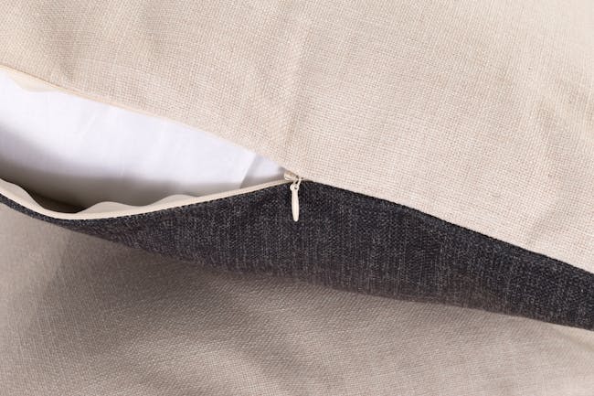 Ombre Linen Cushion Cover - Coastline - 4