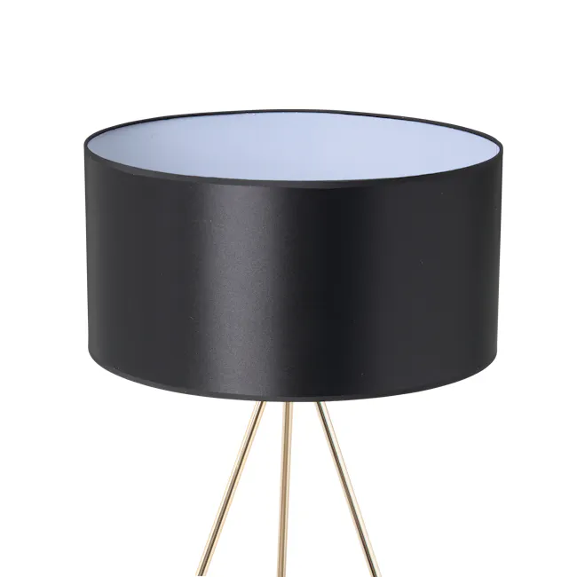 Isabella Floor Lamp - Black, Brass - 12